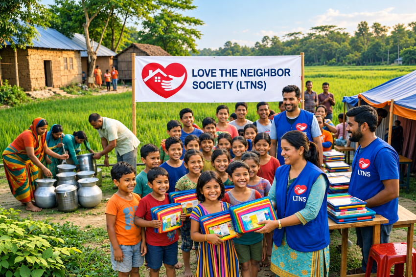 LTNS Humanitarian Work in Bangladesh